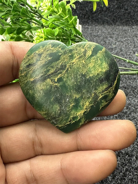Green Emerald Stone Heart-ToShay.org