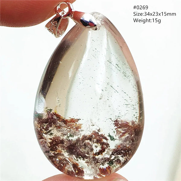 Green Phantom Quartz Pendant-ToShay.org