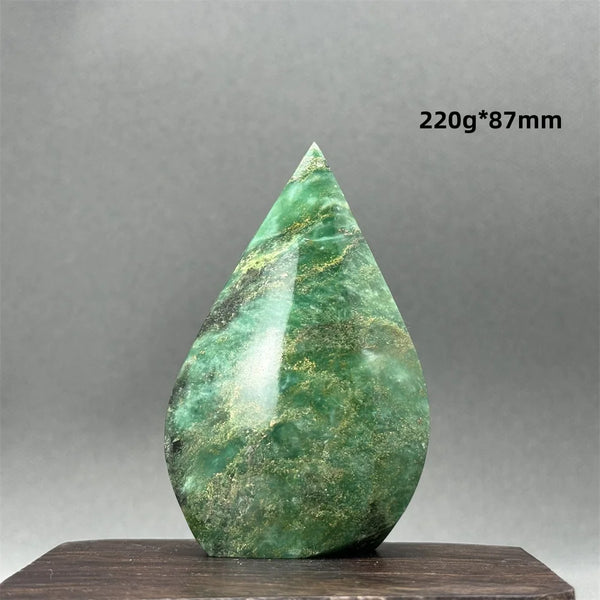 Green Emerald Jasper Torch-ToShay.org