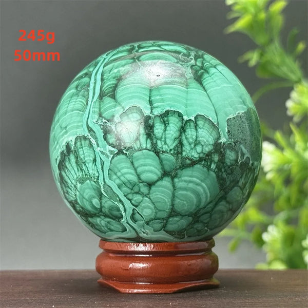 Green Malachite Ball-ToShay.org
