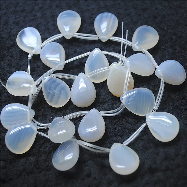 Mixed Agate Teardrop Beads-ToShay.org