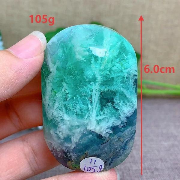 Green Feather Fluorite-ToShay.org