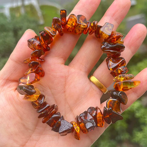 Yellow Amber Bracelet-ToShay.org