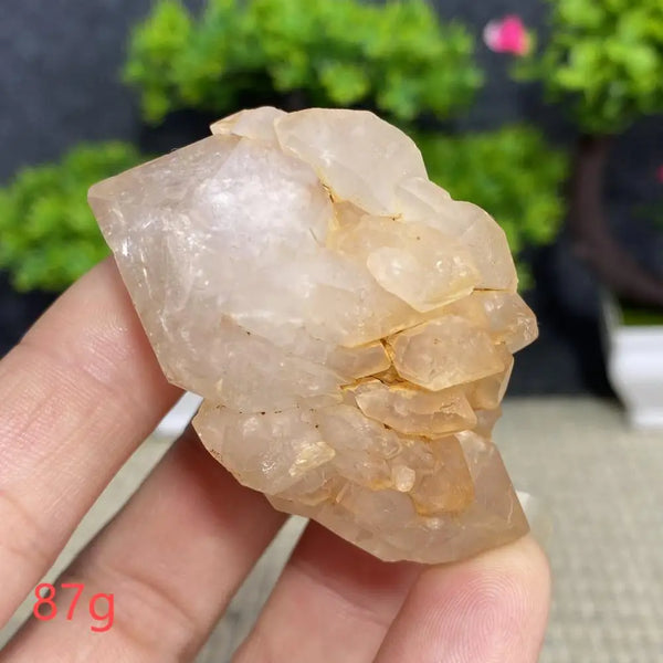 White Quartz Crystal Cluster-ToShay.org