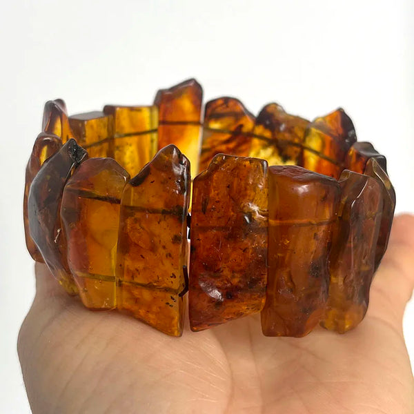 Yellow Amber Bracelet-ToShay.org