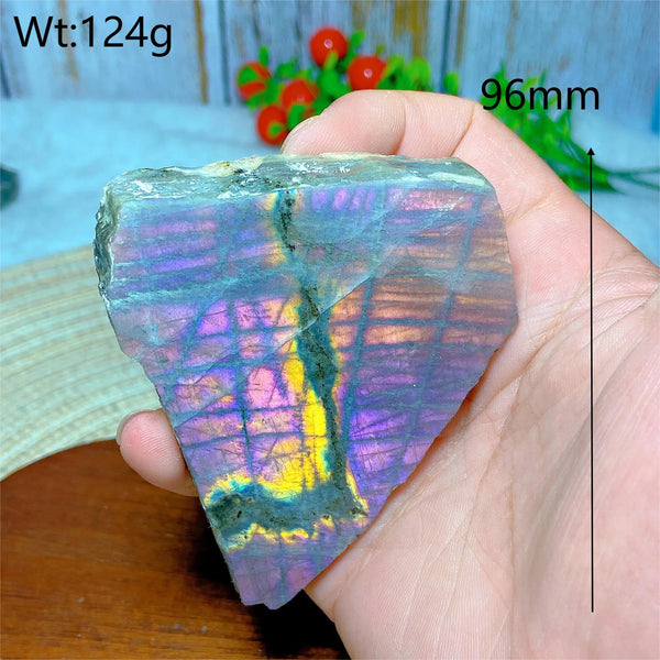 Purple Labradorite Slice-ToShay.org