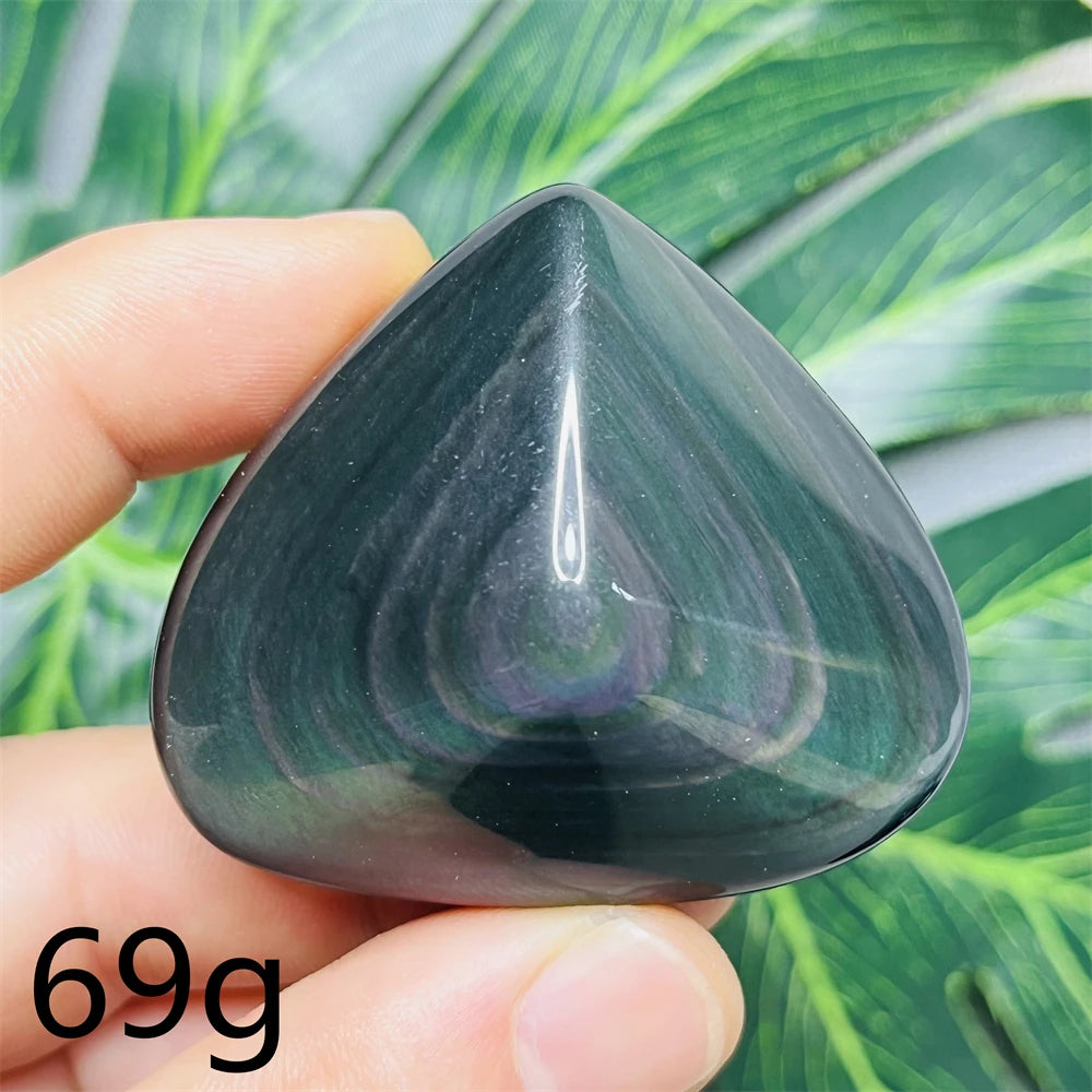 Black Turtle Stone Heart-ToShay.org