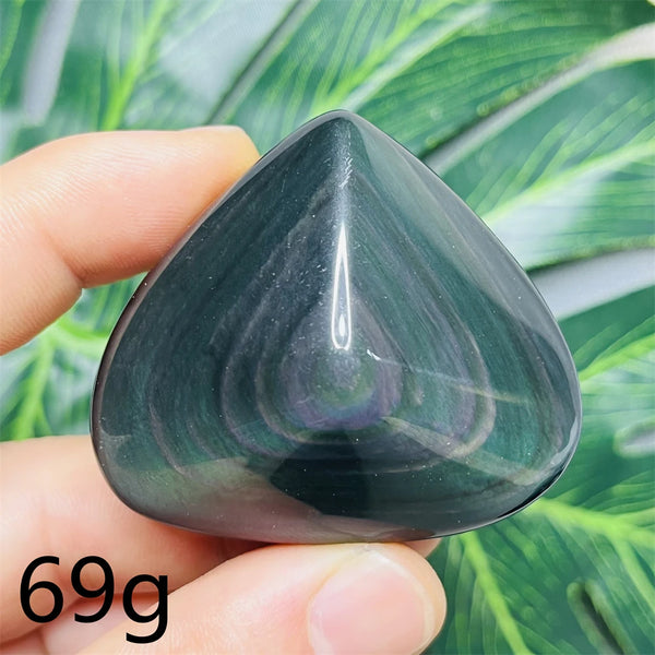 Black Turtle Stone Heart-ToShay.org