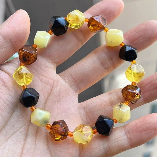 Yellow Amber Bracelet-ToShay.org