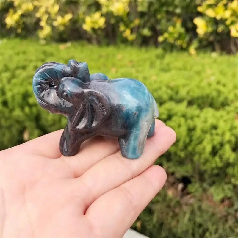 Blue Trolleite Elephant-ToShay.org