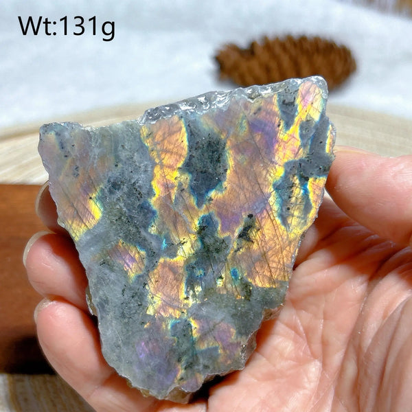 Purple Labradorite Slice-ToShay.org