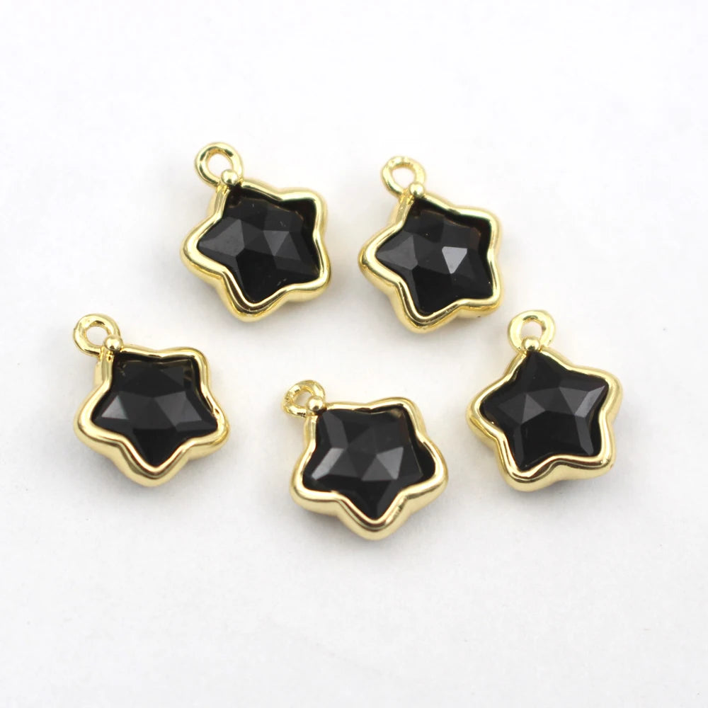 Mixed Crystal Star Charms-ToShay.org