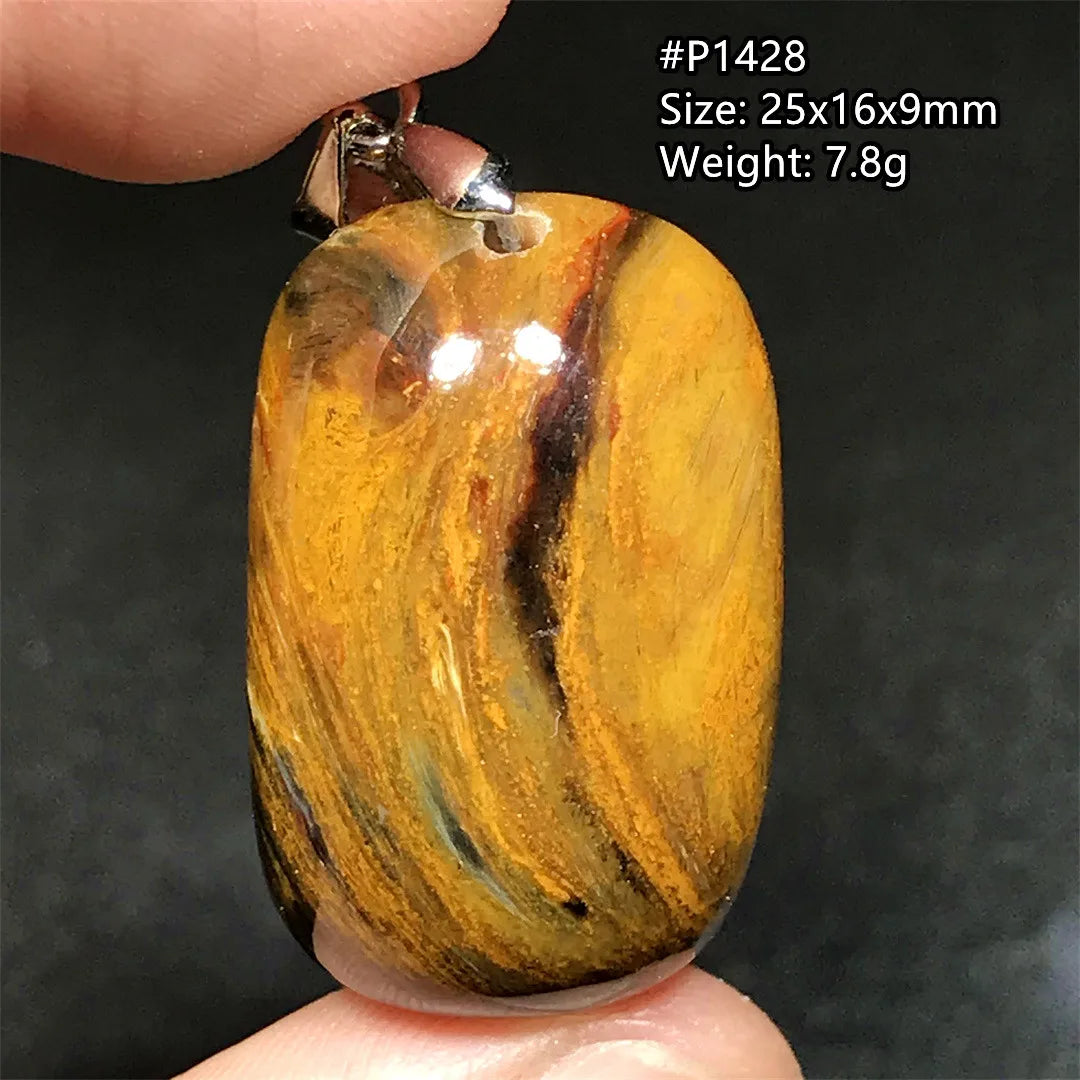 Blue Pietersite Pendant-ToShay.org