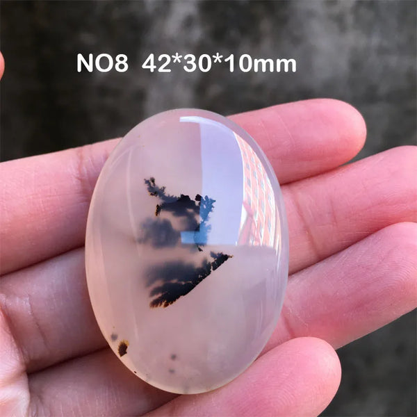 White Chalcedony Grass Agate-ToShay.org