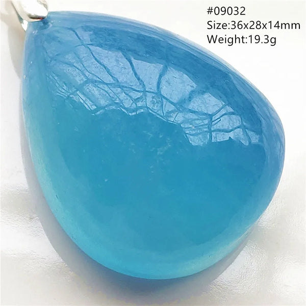 Blue Aquamarine Pendant-ToShay.org