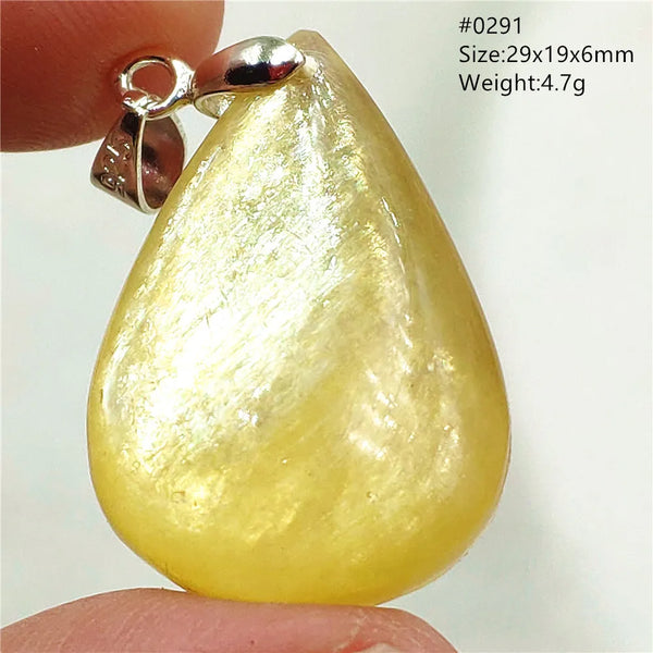 Gold Lepidolite Pendant-ToShay.org