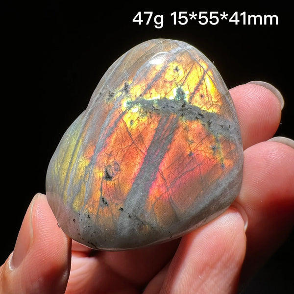 Rainbow Labradorite Heart-ToShay.org