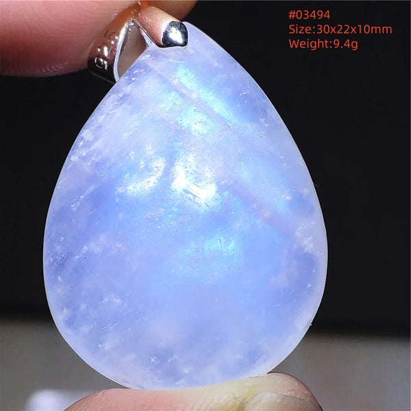 Blue Light Moonstone Pendant-ToShay.org