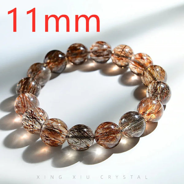 Gold Rutilated Bracelet-ToShay.org