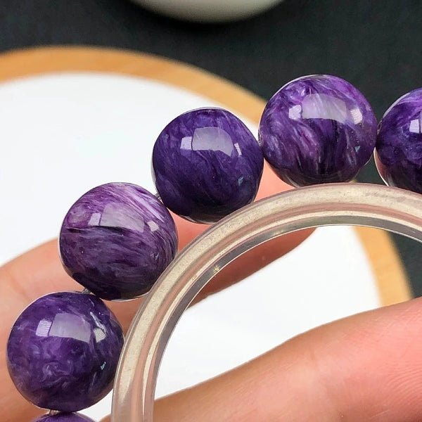 Purple Charoite Bracelet-ToShay.org