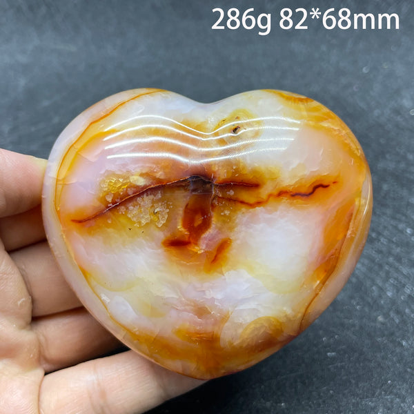 Orange Carnelian Hearts-ToShay.org