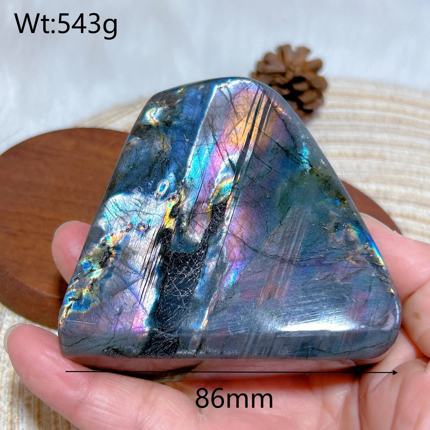 Purple Labradorite Stone-ToShay.org