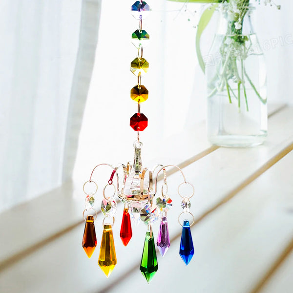 Chakra Crystal Chandelier-ToShay.org