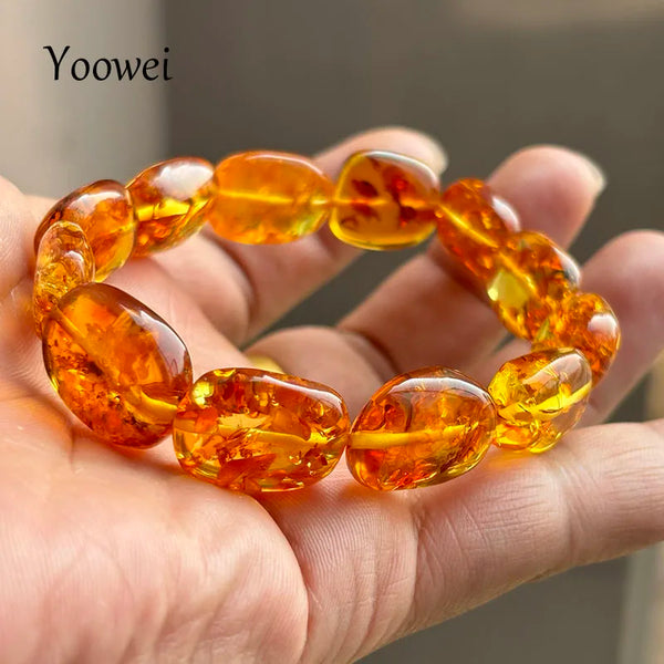 Yellow Amber Bracelets-ToShay.org