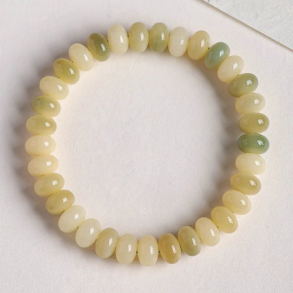 White Bodhi Abacus Beads-ToShay.org