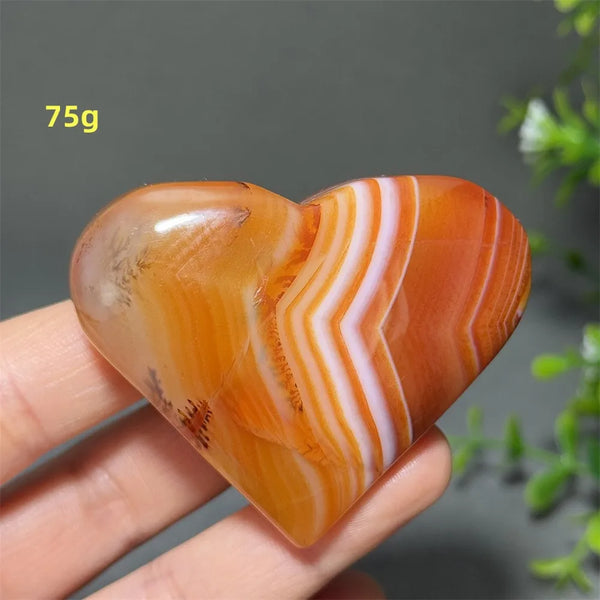 Red Agate Heart-ToShay.org