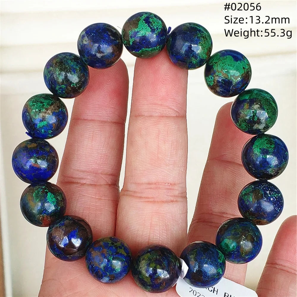 Blue Malachite Azurite Bracelet-ToShay.org