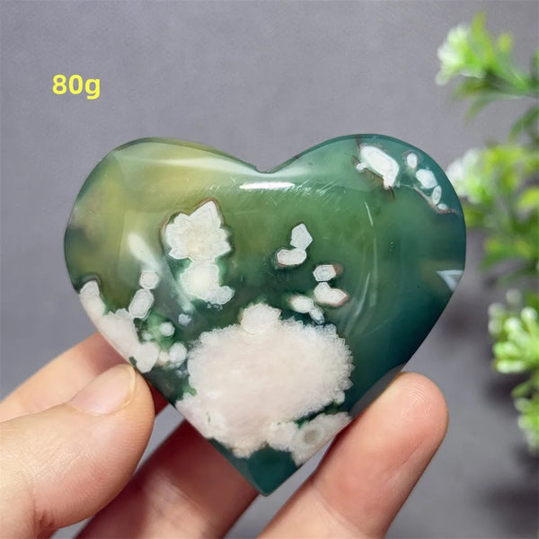 Green Cherry Blossom Agate-ToShay.org
