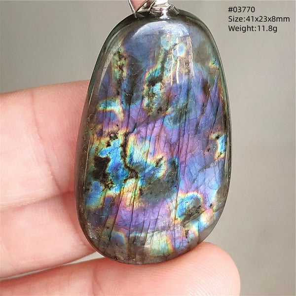 Blue Light Labradorite Pendant-ToShay.org