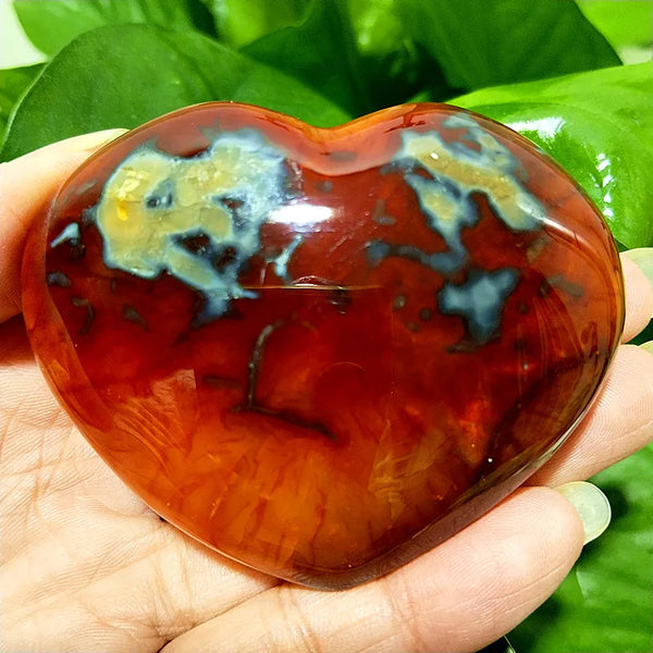 Red Agate Heart-ToShay.org