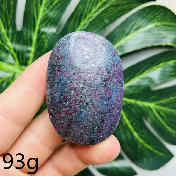 Ruby Sapphire Palm Stone-ToShay.org