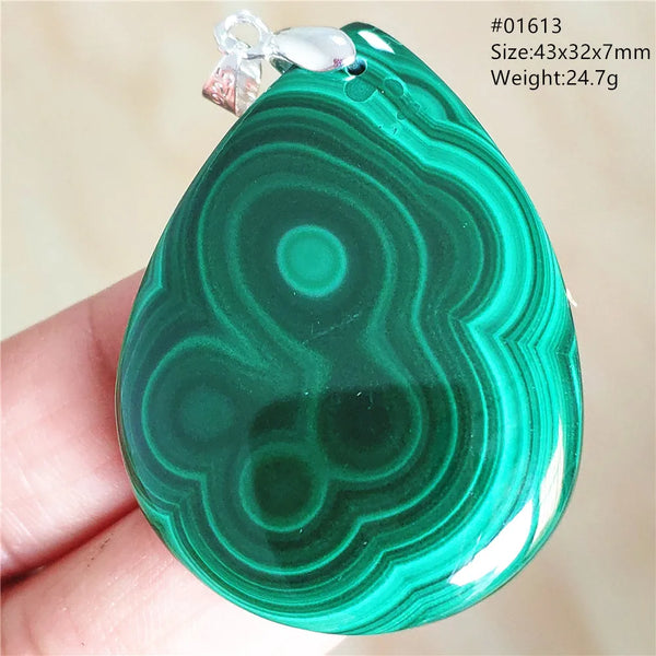 Green Malachite Pendant-ToShay.org