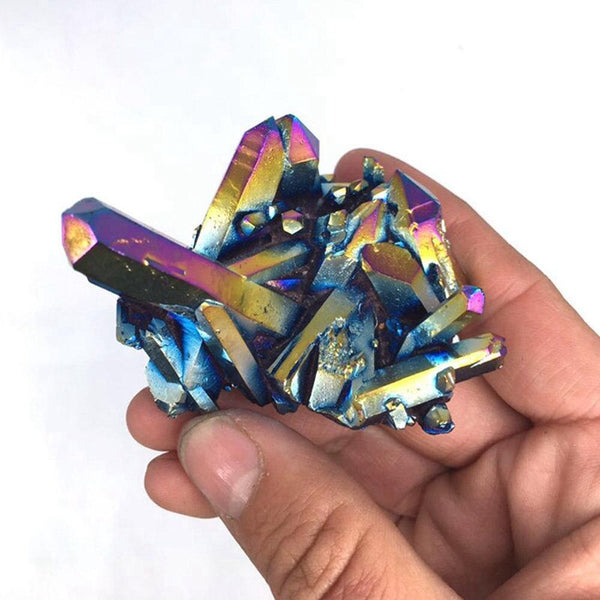 Rainbow Aura Titanium Bismuth Cluster-ToShay.org
