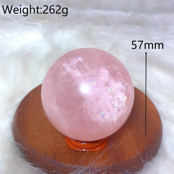 Pink Rose Quartz Ball-ToShay.org