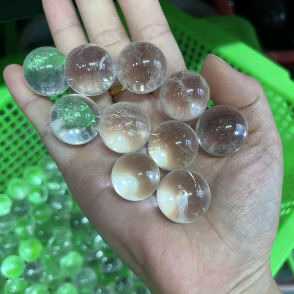 Clear Quartz Crystal Balls-ToShay.org