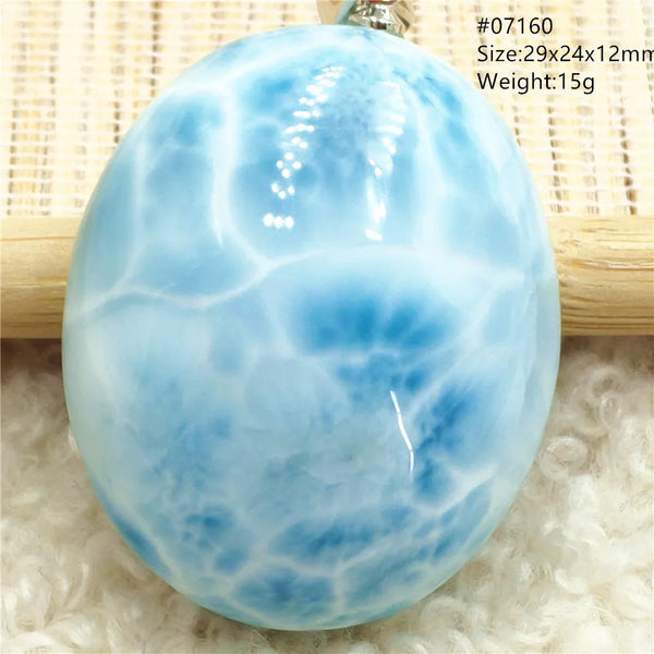Blue Larimar Pendant-ToShay.org