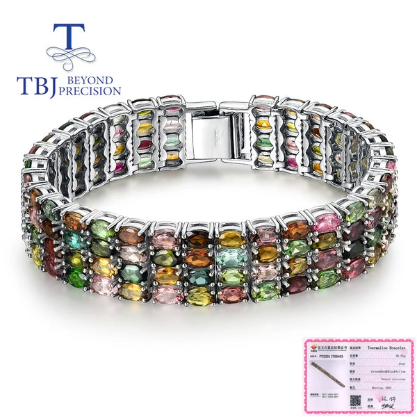 Mixed Tourmaline Bracelet-ToShay.org