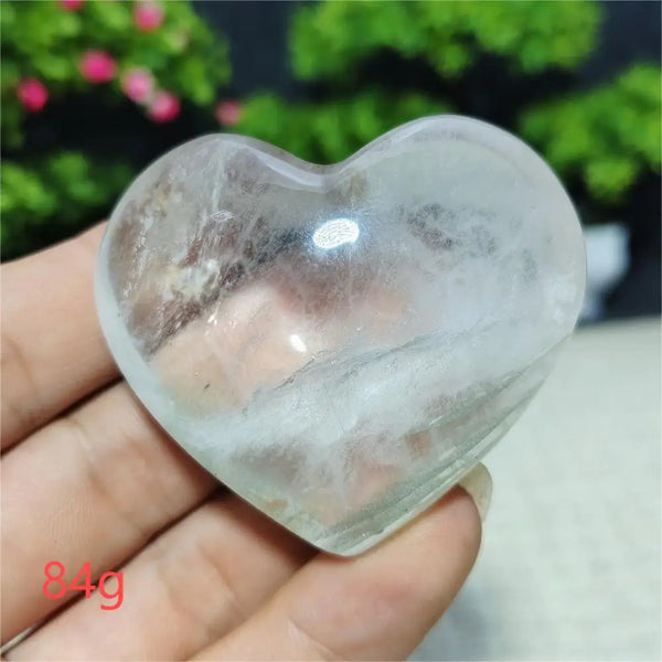 Clear Crystal Heart-ToShay.org