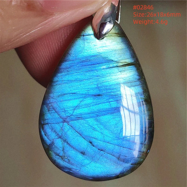 Blue Light Labradorite Pendant-ToShay.org