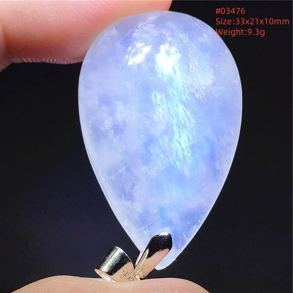 Blue Light Moonstone Pendant-ToShay.org