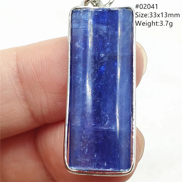 Blue Kyanite Cat Eye Pendant-ToShay.org