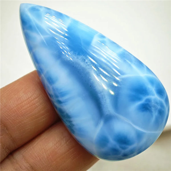 Blue Larimar Pendant-ToShay.org