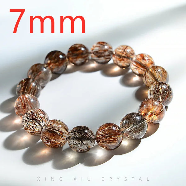 Gold Rutilated Bracelet-ToShay.org