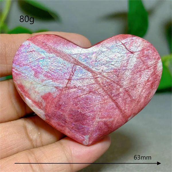 Red Moonstone Heart-ToShay.org