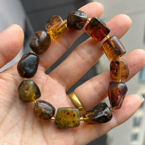 Yellow Amber Bracelet-ToShay.org