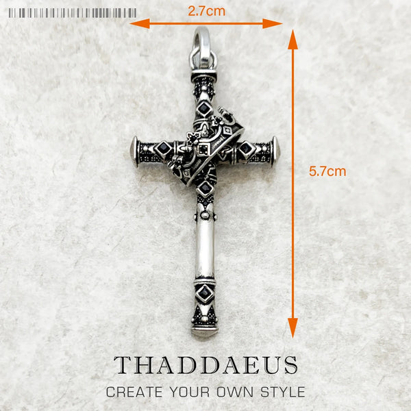 Silver Cross Pendant-ToShay.org